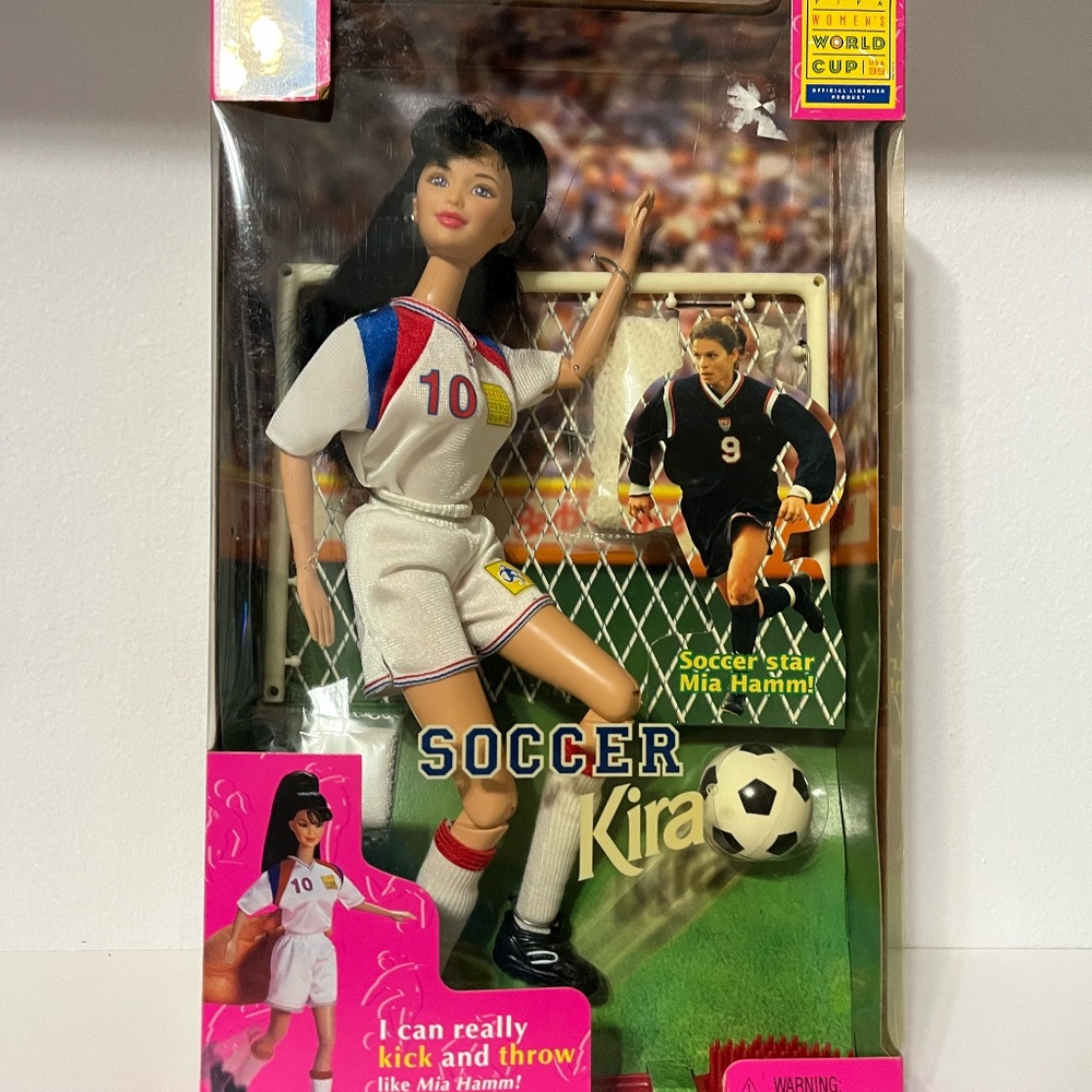 Soccer Kira Barbie 1998